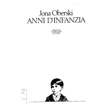 JONA OBERSKI ANNI D’INFANZIA