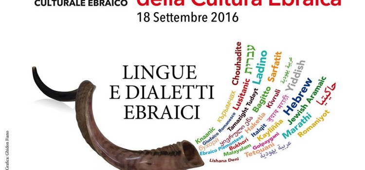 GIORNATA EUROPEA della CULTURA EBRAICA     18.9.2016          SVILUPPO